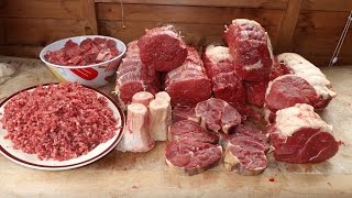 How To Butcher A Cow A Top Of Beef Beef Butchery SRP [upl. by Allehc]