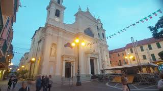 Loano Italy 🇮🇹  Summer 2023  4K 60fps HDR Walking Tour [upl. by Aynat]