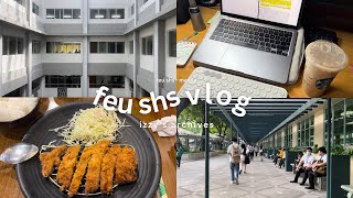 Uni Vlog  feu shs manila quick vlog study vlog by ​⁠izzysarchives  Philippines 🇵🇭 [upl. by Thursby]