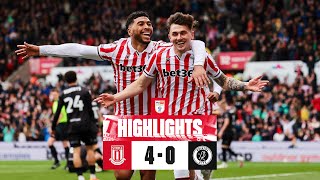 Million Manhoef  Stoke City 40 Bristol City  Highlights [upl. by Ok439]