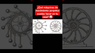 ¿Qué máquinas de movimiento perpetuo puedes hacer en tu casa 🤡 [upl. by Rutherford685]