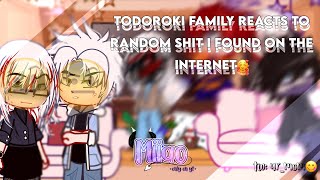 Todoroki family reacts to random shit i found on the internet🥰  twur mom  IM BACK MY😍😜 [upl. by Elvina]