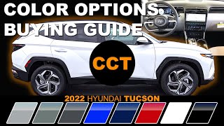 2022 Hyundai Tucson  Color Options Buying Guide [upl. by Faulkner]