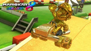 PROBANDO LA COMBINACIÓN DE ORO DE MARIO KART 8 DELUXE  Nintendo Switch [upl. by Wojcik399]