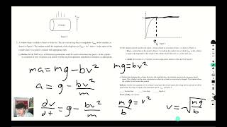 Ap Physics C mechanics FRQ Set 1 Question 2 [upl. by Rist618]