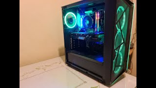 Cooler Master CMP 510 Argb Case Ryzen 5 5600 Argb build [upl. by Eilssel]