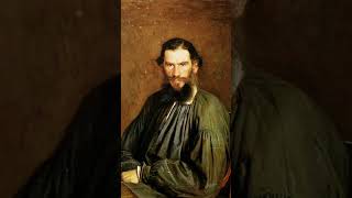 1 Minute Museum Famous Painting  Portrait of Leo Tolstoy 1873 by Ivan Kramskoi shorts [upl. by Frolick]