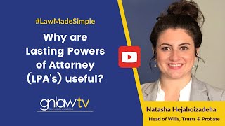 Why are Lasting Powers of Attorney LPAs useful [upl. by Hannad620]