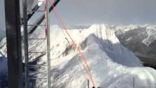 Fernie Alpine Resort Ski Patrol on Lizard Headwall [upl. by Manolo]