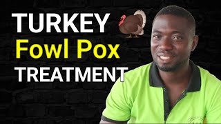 How I treat fowl pox in Turkey at home with Penicillin 💊 [upl. by Raybin]