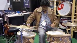 James GadsonGaai Drums NAMM2016 [upl. by Denzil]