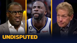 Draymond Green suspended for Game 3 of WarriorsKings series for stomp on Sabonis  NBA  UNDISPUTED [upl. by Eido]