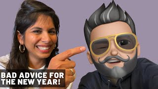 Asinine Advice Ep7  New Years Resolutions Exercise amp More  Sheena Melwani amp TRID [upl. by Laumas429]