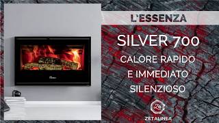 Linserto a legna dal calore immediato Silver di Lacunza [upl. by Carie721]