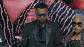 Zahara’s Husbands Touching Tribute At Memorial Service [upl. by Lucie538]