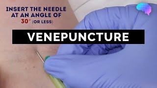 Venepuncture  How to take a blood sample  OSCE Guide  UKMLA  CPSA [upl. by Cis418]