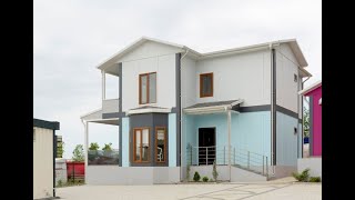 PREFABRİK EV TURU 🏡  SHOWROOM YAPILARI GEZİYORUZ 159 METREKARE ÇİFT KATLI PREFABRİK EV TURUMUZ [upl. by Nimajeb664]