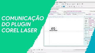 Visutec  Tutorial de Corel Laser  Comunicação do plugin [upl. by Alarick]