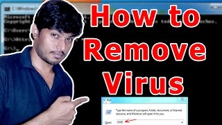 How To Remove Virus using CMD 2022 [upl. by Anayrb]