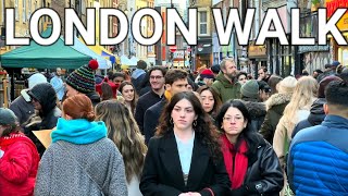 🇬🇧 London Street Food Exploring The Vibrant East End Iconic Brick Lane Market Delicious Food 4k [upl. by Alleira]