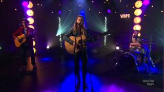 Leighton Meester singing Heartstrings on VH1 Big Morning Buzz 101714 HD [upl. by Yrffej]