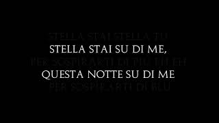 Umberto Tozzi  Stella Stai con Testo  Lyrics [upl. by Ahtenek]