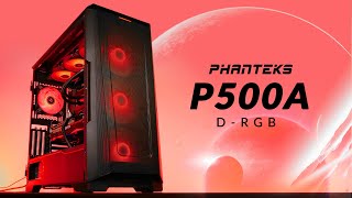 Phanteks P500A DRGB Review  Best Mid Tower Case [upl. by Molton]