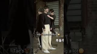 Kookie🐰 knows what happened🥵 to taehyung🐻 mission successful😈🔪bts taekook shorts [upl. by Sukramaj889]