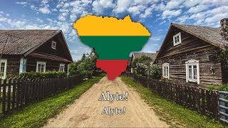 Alyte  Lithuanian partisan song  Lyrics [upl. by Ahsiekat]