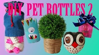 10 DIY Creative Ways to Reuse  Recycle Plastic Bottles PART 2 [upl. by Marfe267]