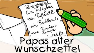 😴 Papas alter Wunschzettel  Geschichten für Kinder [upl. by Madalena809]