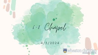 68 Chapel April 3 2024 [upl. by Teik]