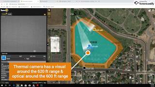 SpotterRf Radar vs PTZ Optical Camera and Thermal Camera in FOG Weather Conditions [upl. by Leilani809]