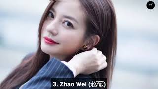 Top 10 des plus belles actrices chinoises au monde [upl. by Jala425]