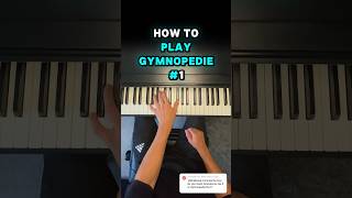 Super Easy Gymnopedie No1 pianototurial Full tutorial out Sunday 🎶 [upl. by Chapnick]