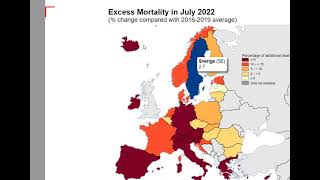 Excès de mortalité en Europe 2022 [upl. by Cirle595]