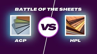 HPL Sheets vs ACP Sheets  आपके लिए कौन सा फायदेमंद है  Which is Better for your Home [upl. by Pressman]