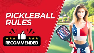 Pickleball Rules  How to play Pickleball  Beginners Guide [upl. by Eirok]