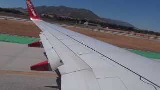 Jet2com 737800 GGDFR Malaga to Manchester FULL FLIGHT [upl. by Elsie]