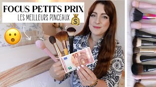 PETITS PRIX 💰 LES MEILLEURS PINCEAUX  Les 6 marques vers lesquelles se tourner  👍🏻  LOdoesmakeup [upl. by Winthorpe]