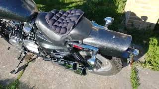 1988 Honda Super Magna Kustom Canz Metalflake and Overall Progress [upl. by Bertle]