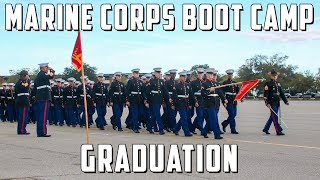 USMC GRADUATION  Bravo amp November Company Distinguished Honor Graduates [upl. by Releyks]