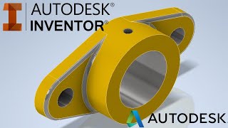 Autodesk Inventor  Chumacera  Tutorial Español [upl. by Atekahs]