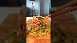 Korean Scallion Pancake Pajeon  Super Easy amp Quick [upl. by Selym748]