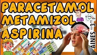 PARACETAMOL PARA QUE SIRVE ESTE MEDICAMENTO PARACETAMOL METAMIZOL Y ASPIRINA  GuiaMed [upl. by Letsirc674]