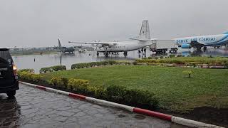 BUNIA TRIP  DRC CONGO RAW FLIGHT FOOTAGE  AERIAL VIEW OF DRC [upl. by Ecinreb]