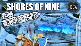 God of War Ragnarok  Shores of Nine All Collectible Locations Midgard [upl. by Almund]