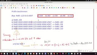 IPv6  Teil 2a  Bestimmung des Netzwerkpräfix  Schritt für Schritt  LF9 [upl. by Kara60]