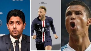 A quoi ressemblerait le futur maillot du PSGprésident Atletico trolle Ronaldo mbappe neymar psg [upl. by Selry]