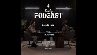 zero to hero podcust with tiktoker waris khan [upl. by Eeruhs727]